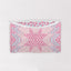 Adeline Patchwork Pink Makeup Bag