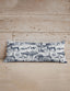 Aledo Toile Navy Quilted Oblong 14" x33" Pillow