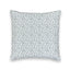 Anthia Gingham Blue Quilted 20" Pillow