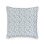 Anthia Gingham Navy Quilted 20" Pillow