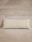 Bella Hide Linen Quilted Oblong 14" x33" Pillow