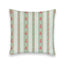 Bella Stripe Sage Quilted 20" Pillow