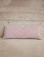 Birdie Chambray Quilted Oblong 14" x33" Pillow