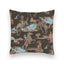 Birdie Charcoal Quilted 20" Pillow