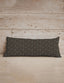 Birdie Charcoal Quilted Oblong 14" x33" Pillow