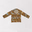 Birdie Cowgirl Gold Quilted Snap Jacket