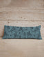 Birdie Teal Quilted Oblong 14" x33" Pillow