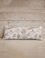 Buffalo Toile Brown Quilted Oblong 14" x33" Pillow