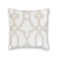 Cane Lattice Linen Quilted 20" Pillow