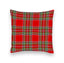 Carrie Plaid Floral 20" Quilted Pillow