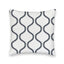 Charlotte Blue Quilted 20" Pillow