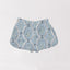 Charlotte Blue Quilted Scallop Shorts