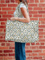 Charlotte Yellow Quilted Tote