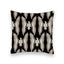 Chase Firebird Black Quilted 20" Pillow