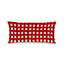 Ellie Plaid Red Oblong Pillow