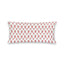 Ellie Plaid Red Oblong Pillow