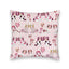 Foo Dogs Light Pink Quilted 20" Pillow