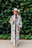 Winslow Coral Quilted Maxi Coat *Web Exclusive*