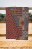 Laramie Patchwork Coral Quilt