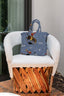 Lazy J Chambray Quilted Handbag