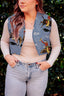 Lazy J Chambray Quilted Tara Vest