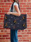 Lazy J Navy Tote