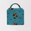 Lazy J Teal Quilted Small Tote