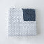 Martha Ditsy Floral Navy Baby Blanket