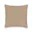 Natalie Floral Brown Quilted 20" Pillow