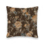 Natalie Floral Brown Quilted 20" Pillow