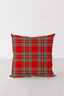 Carrie Plaid Slub Pillow