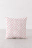 Anabelle Patchwork Red Slub Pillow