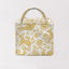 Piper Otomi Yellow Quilted Small Tote