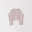 Wilshire Stripe Pink Cropped Quilted Jacket