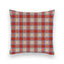 Remi Plaid Chambray Quilted 20" Pillow