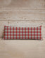 Remi Plaid Chambray Quilted Oblong 14" x33" Pillow