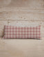 Remi Plaid Pastel Quilted Oblong 14" x33" Pillow