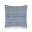 Riata Stripe Chambray Quilted 20" Pillow