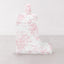 Rose Toile Pink Quilted Boot Bag