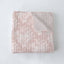 Rose Toile White / Rose Baby Blanket