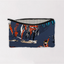 Cattle Drive Navy Makeup Bag