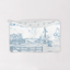 Aledo Toile Blue Makeup Bag