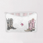 Thunderbird Boots Pink Makeup Bag