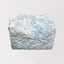 Rose Toile Blue Makeup Bag