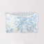 Rose Toile Blue Makeup Bag