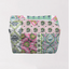 Laramie Green Patchwork Makeup Bag