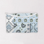 Laramie Blue Patchwork Makeup Bag