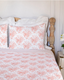 Rose Toile Coral Quilt