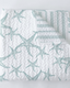 All Over Starfish Aqua Baby Blanket