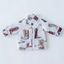 Gig Em Maroon & White Youth Quilted Jacket